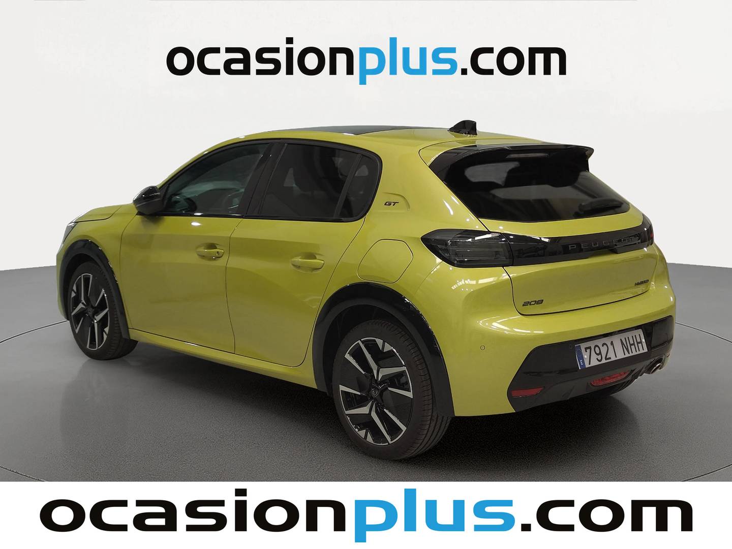 Foto trasera Peugeot 208 Peugeot 208 GT Hybrid eDCS6 (110 CV) izquierda