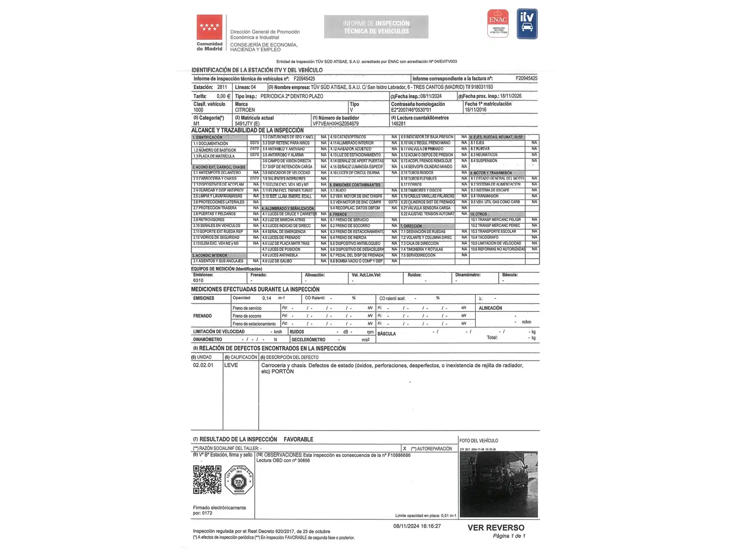Foto Citroën Spacetourer Citroen Spacetourer BlueHDi 150 S&S Feel Talla M (150 CV) 8 Plazas