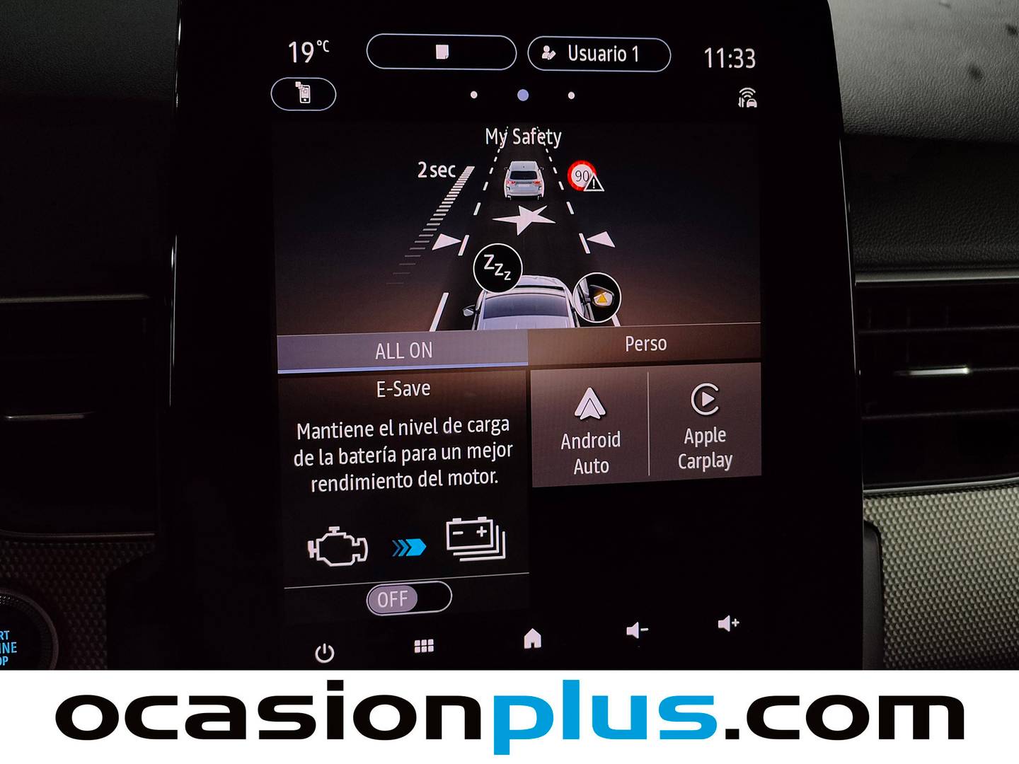 Equipamiento del Renault Arkana Renault Arkana Techno E-Tech full hybrid (145 CV)