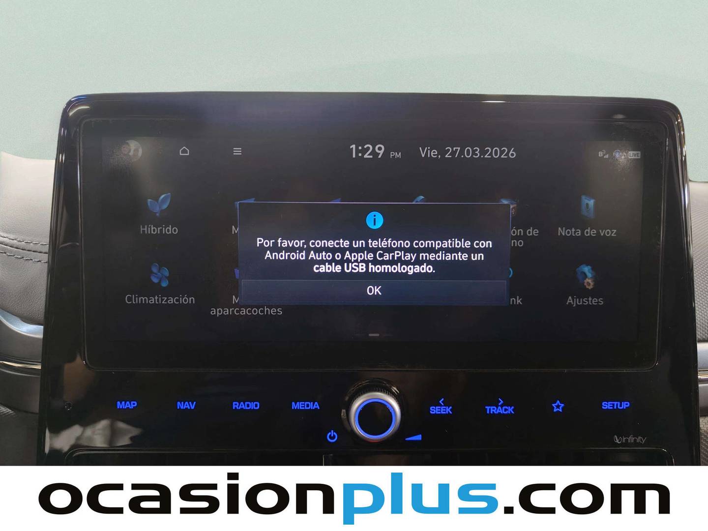 Equipamiento del Hyundai IONIQ Hyundai Ioniq 1.6 GDI HEV Tecno DT (141 CV)