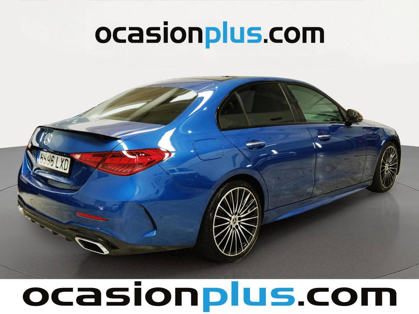 Foto trasera Mercedes Clase C Mercedes Clase C 200 (204 CV) Pak AMG derecha