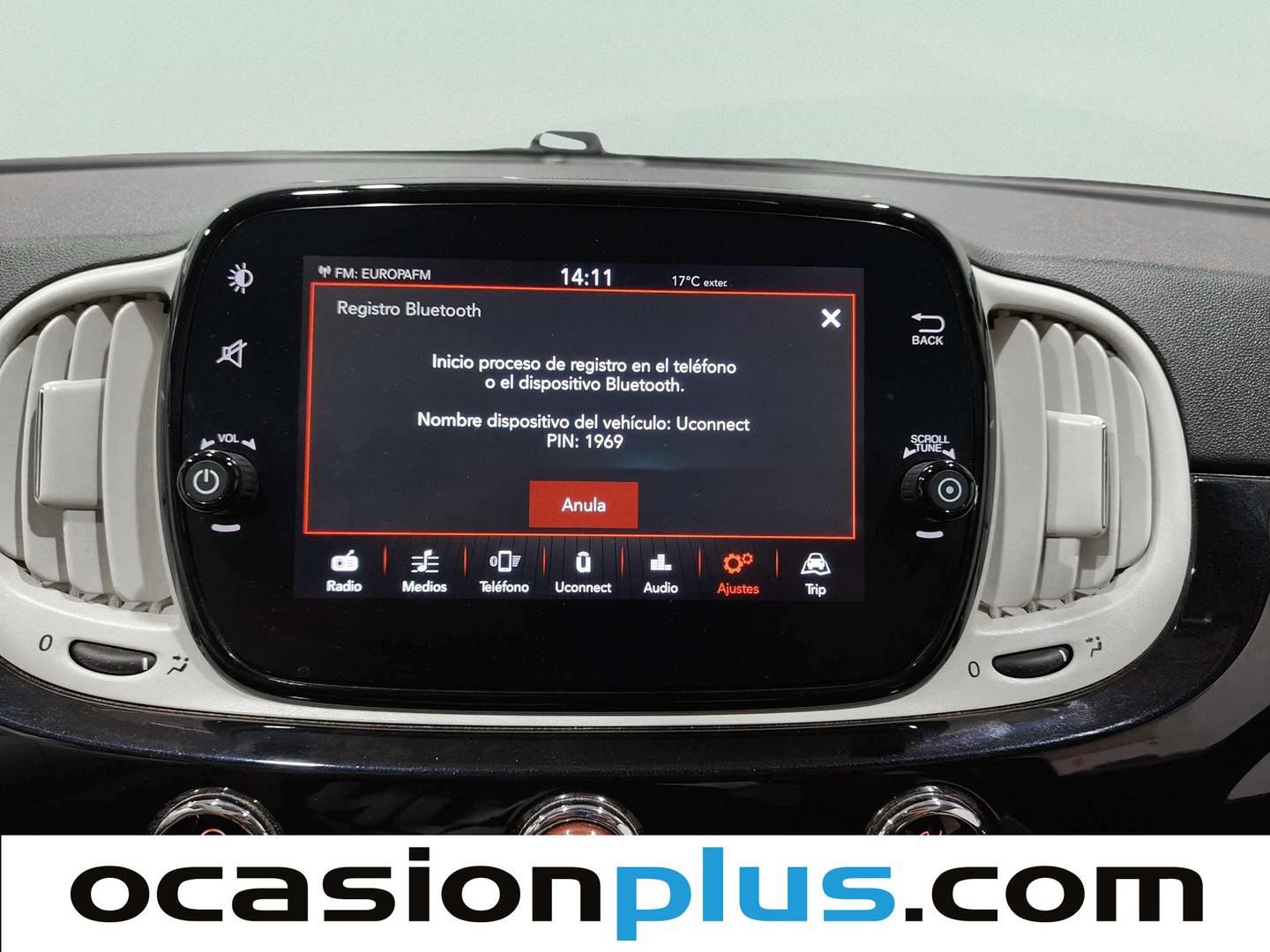 Extras del Fiat 500 Fiat 500 1.2 8v Lounge (69 CV)