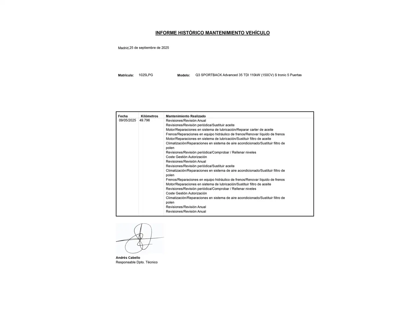Mantenimiento