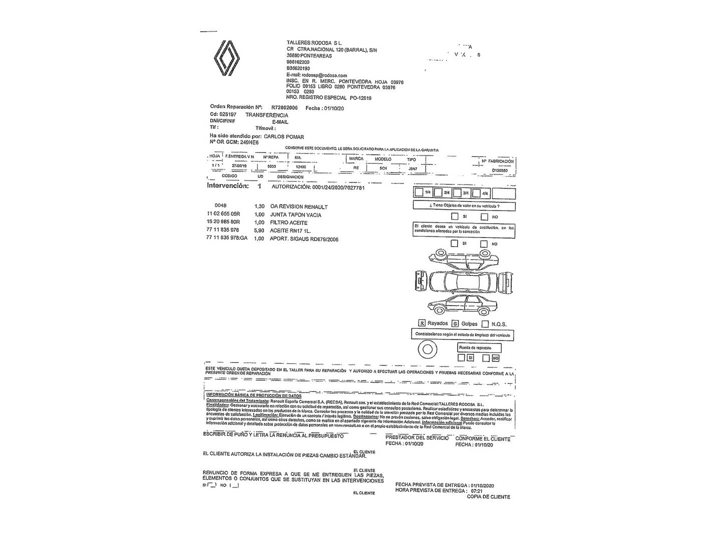 Foto Renault Scénic Renault Scenic Limited Energy TCe (140 CV)