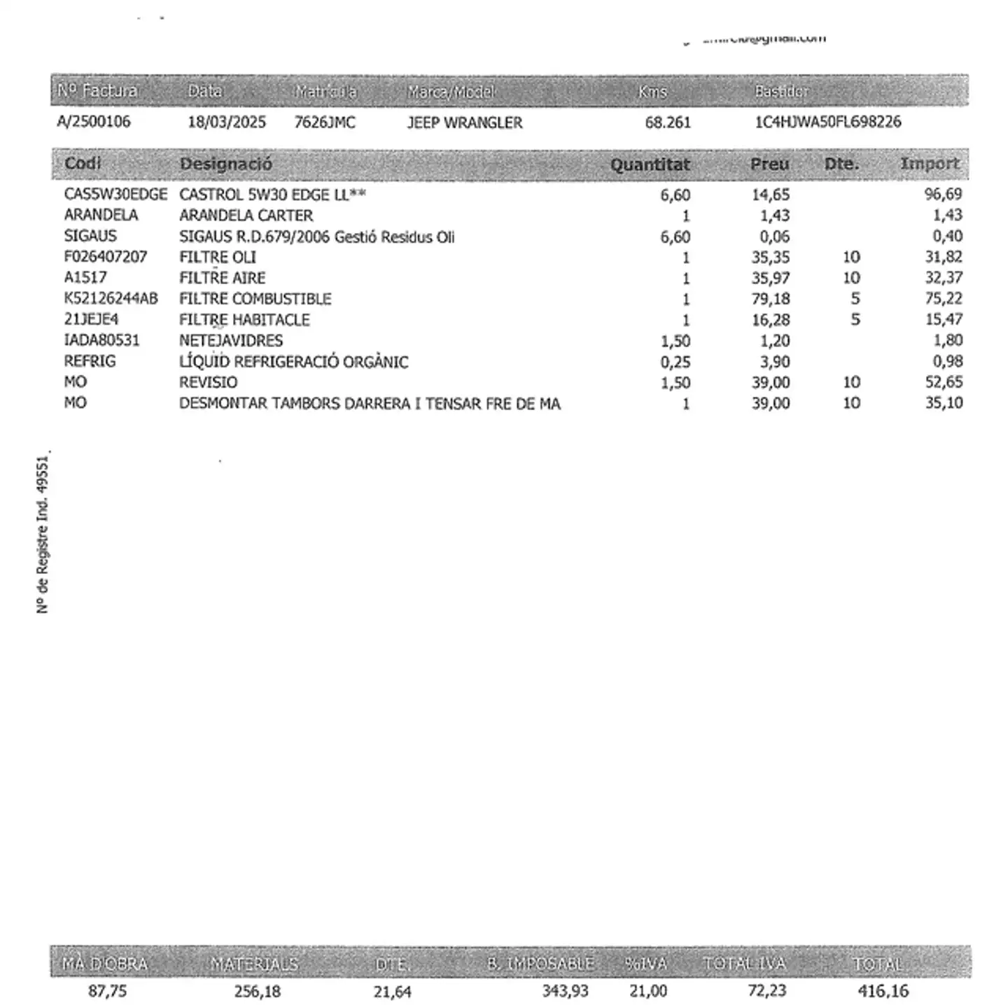 Mantenimiento