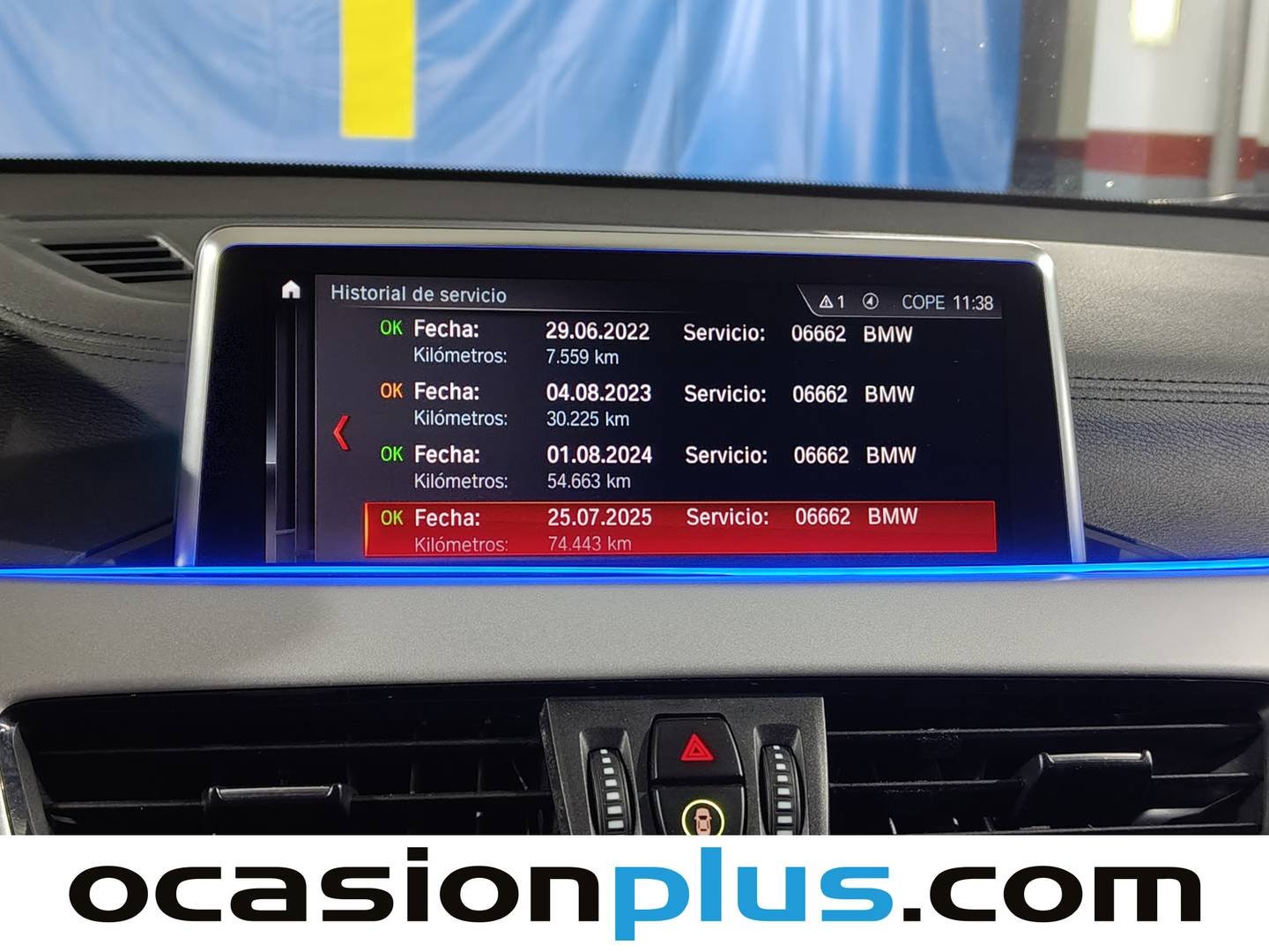 Foto del mantenimiento del BMW X2 BMW X2 xDrive18d (150 CV)