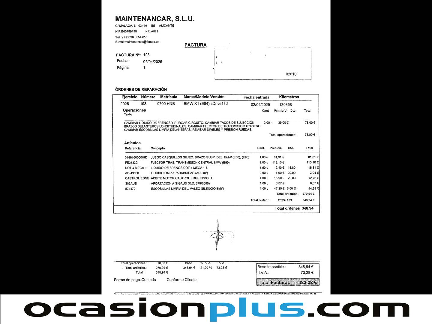 Foto BMW X1 BMW X1 sDrive18d (143 CV)