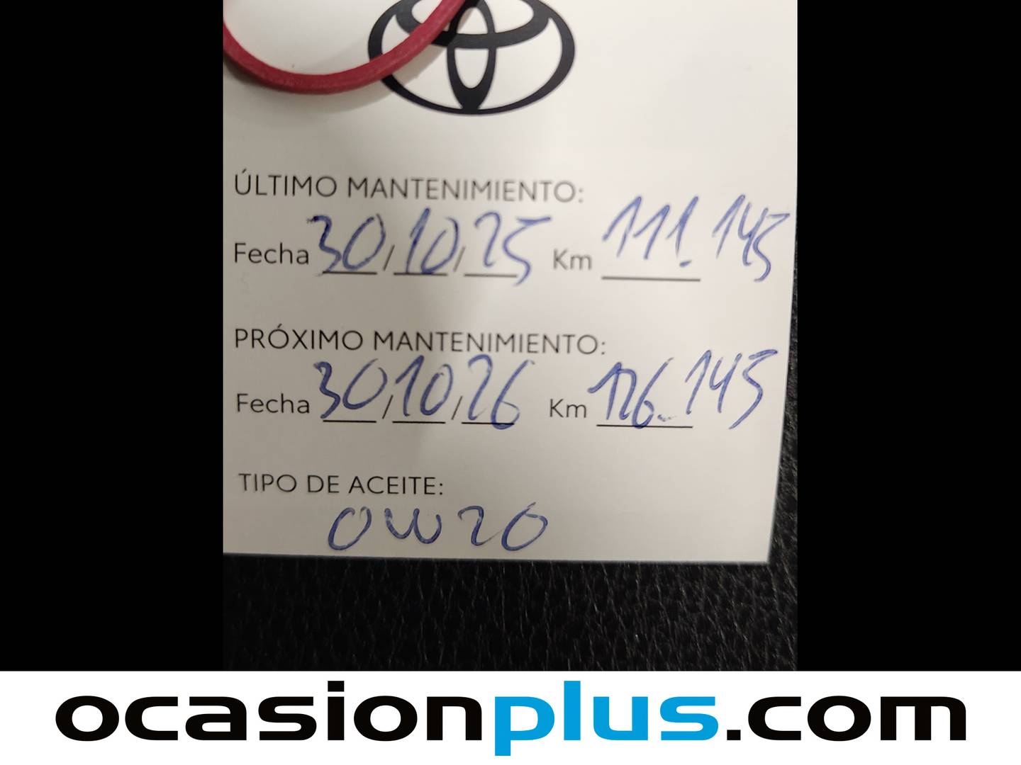 Foto del mantenimiento del Toyota Rav4 Toyota Rav4 2.5l hybrid Feel! (218 CV)