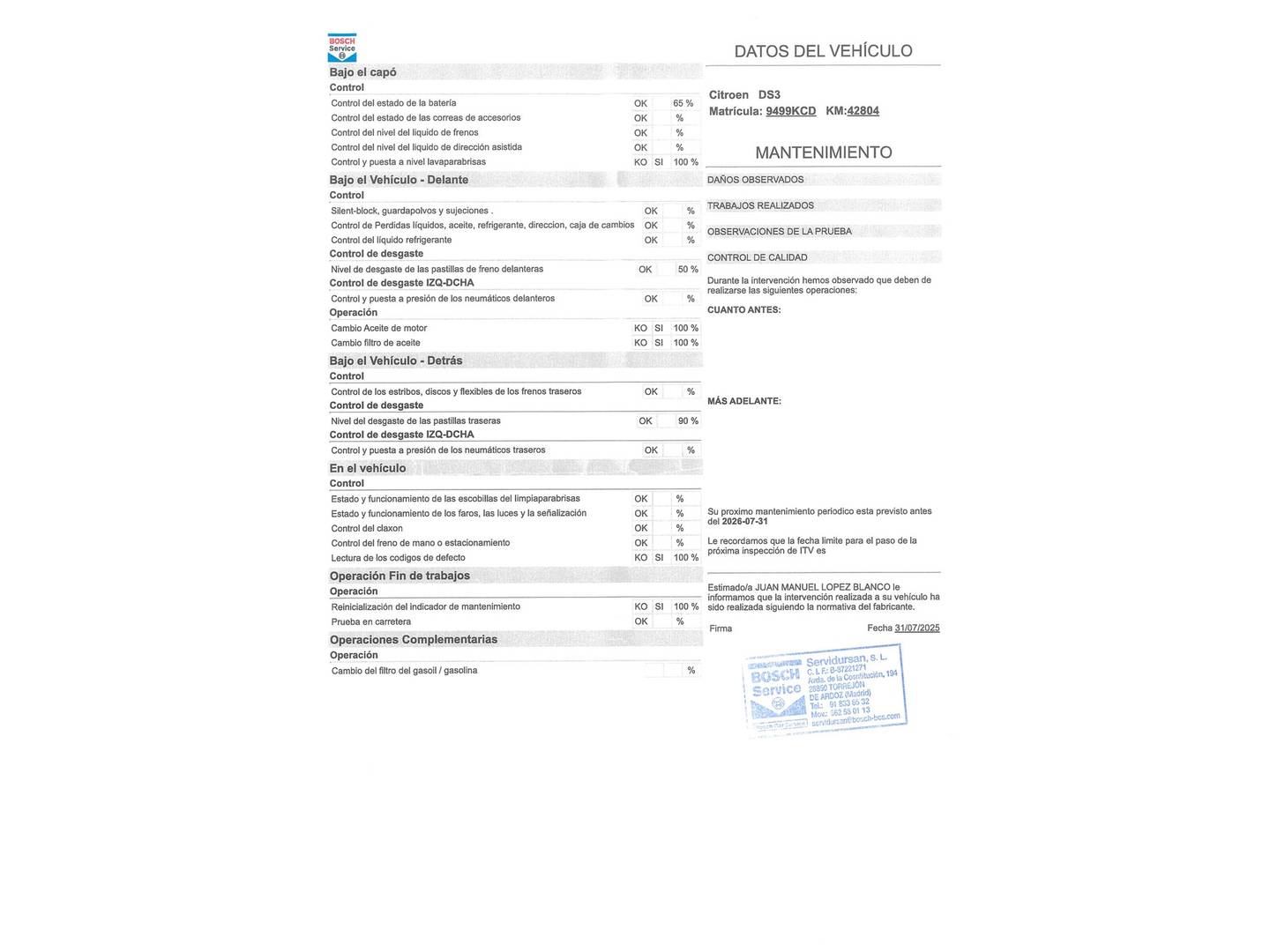 Foto DS DS 3 DS DS3 BlueHDi 100 S&S Style (99 CV)