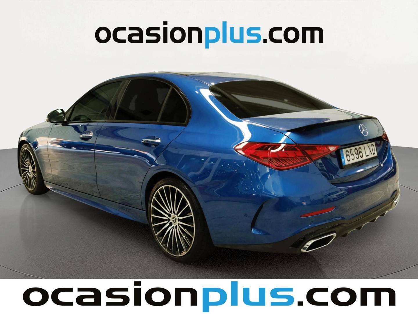 Foto trasera Mercedes Clase C Mercedes Clase C 200 (204 CV) Pak AMG izquierda