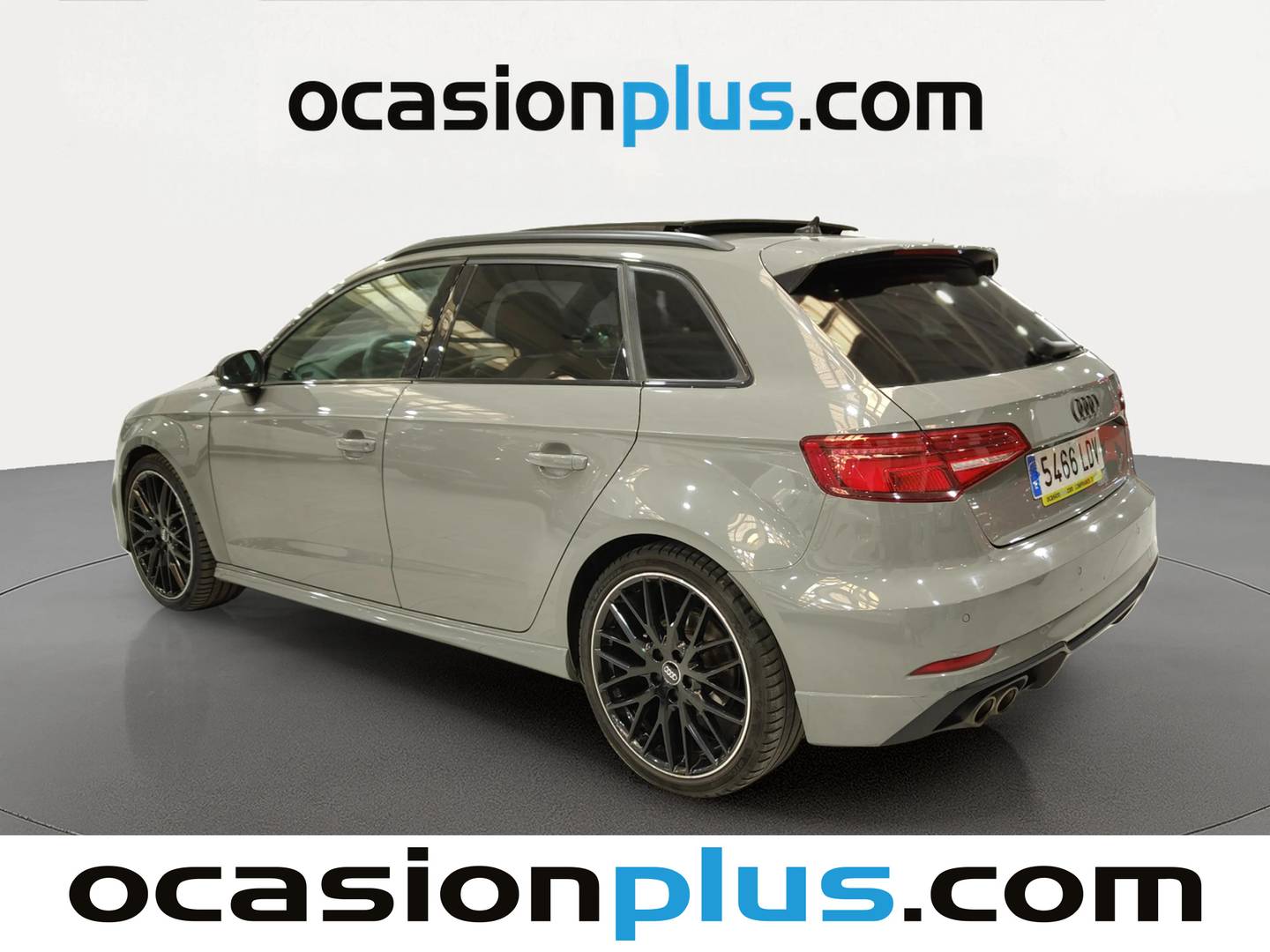 Foto trasera Audi A3 Audi A3 Sportback Black line 35 TDI (150 CV) S tronic Pack S-Line izquierda