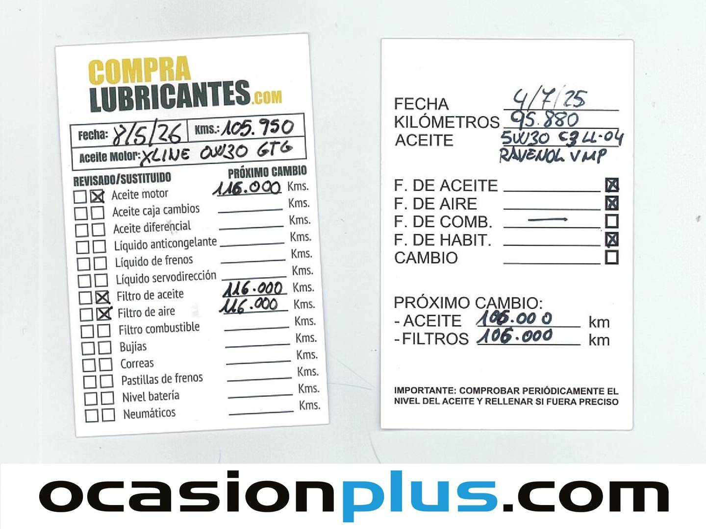 Foto del mantenimiento del BMW X3 BMW X3 xDrive20i (184 CV)