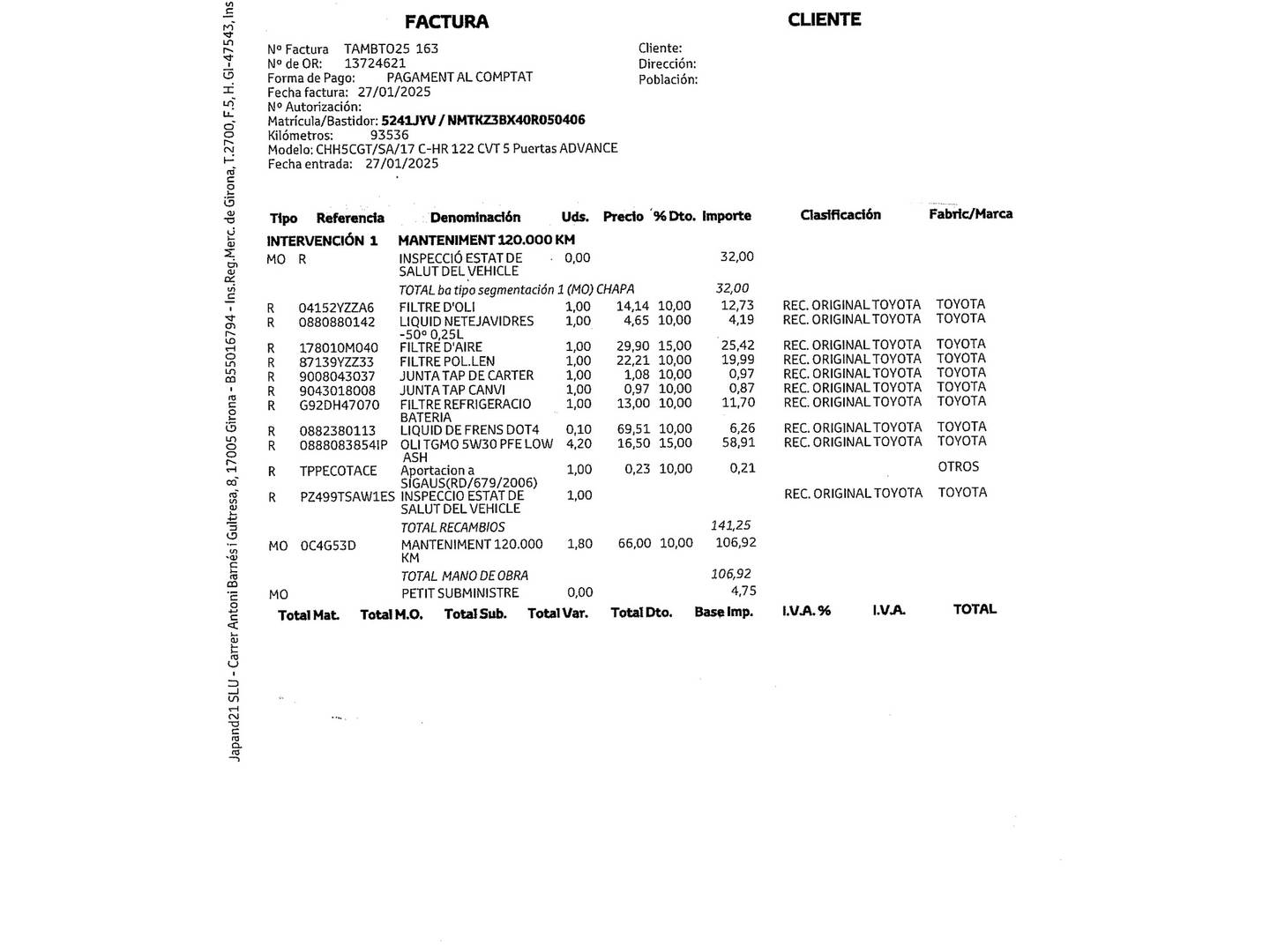 Foto Toyota C-HR Toyota C-HR 1.8 125H Advance (122 CV)