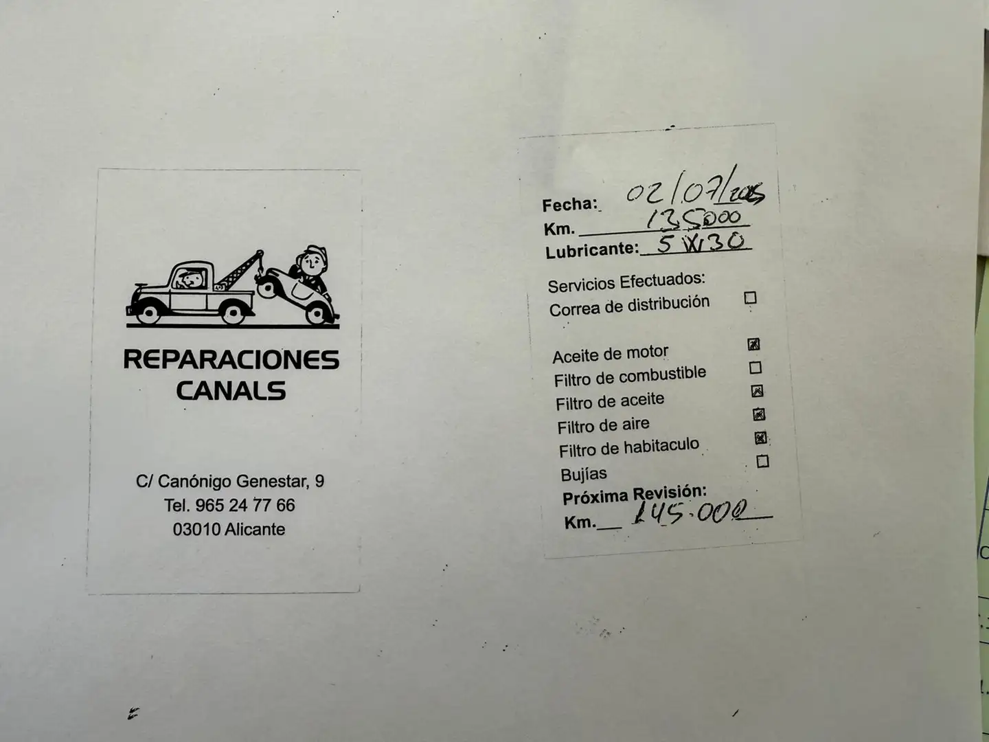Mantenimiento