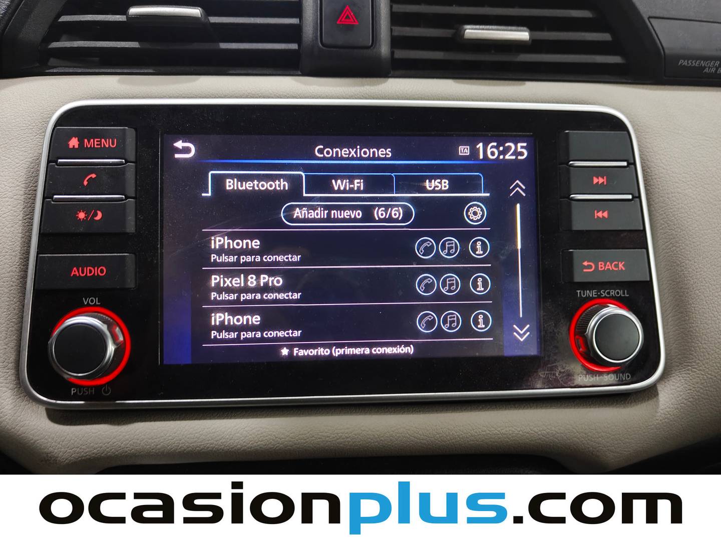 Equipamiento del Nissan Micra Nissan Micra IG-T 92 Acenta Sprint  (92 CV)