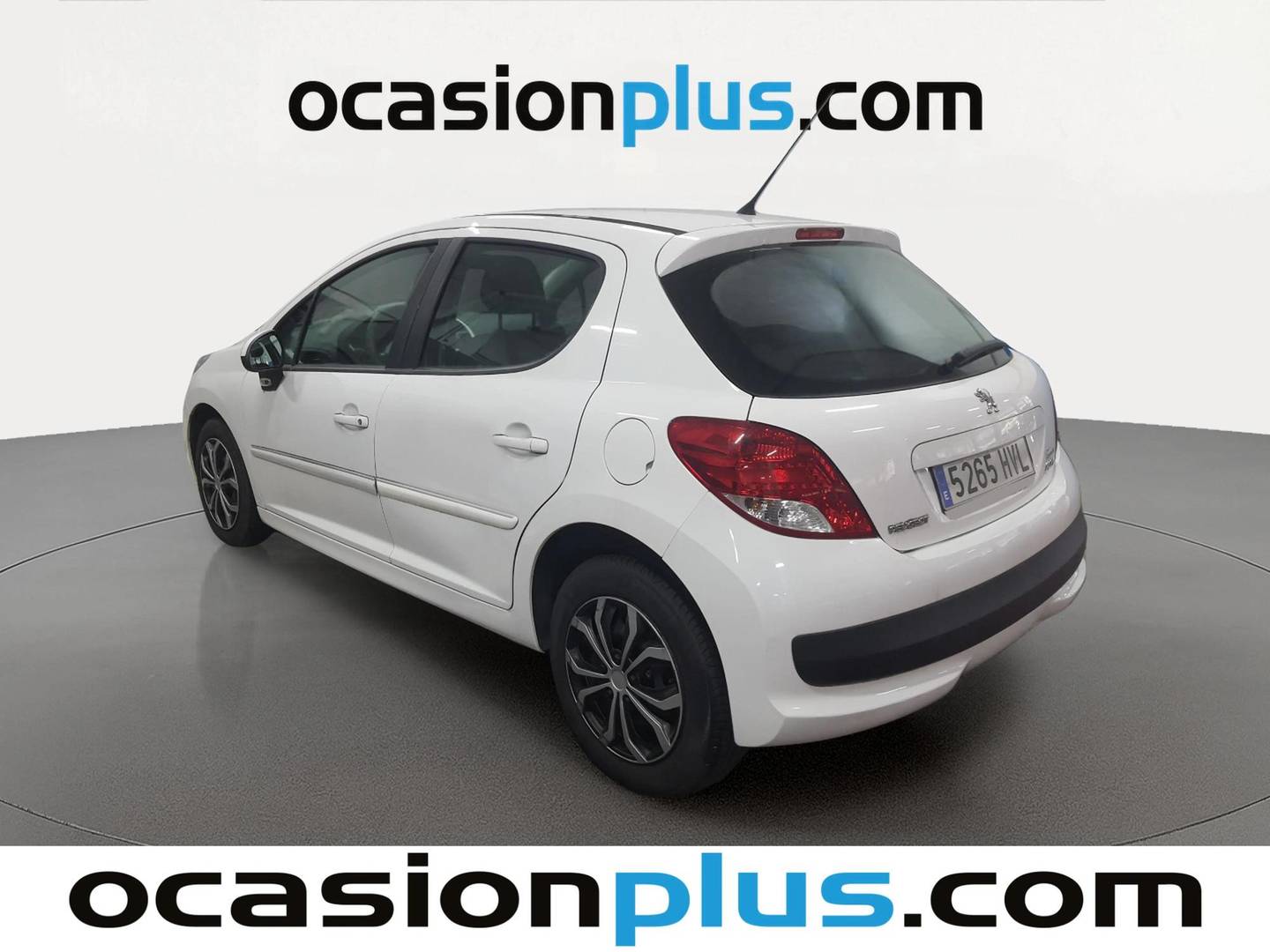 Foto trasera Peugeot 207 + Peugeot 207+ 1.4 HDI FAP (68 CV) izquierda