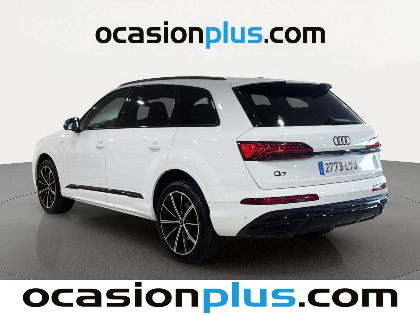 Foto trasera Audi Q7 Audi Q7 Black line edition 45 TDI quattro (231 CV) tiptronic 7 Plazas izquierda