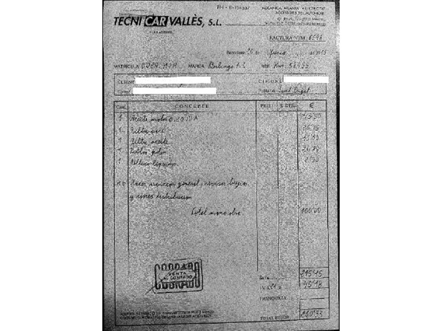 Foto del mantenimiento del Citroën Berlingo Citroen Berlingo PureTech 110 S&S Talla M Feel (110 CV)