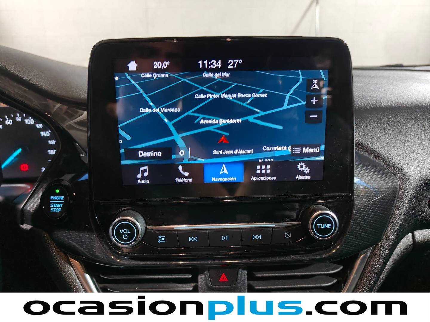 Equipamiento del Ford Fiesta Ford Fiesta 1.0 EcoBoost Active+ (125 CV)