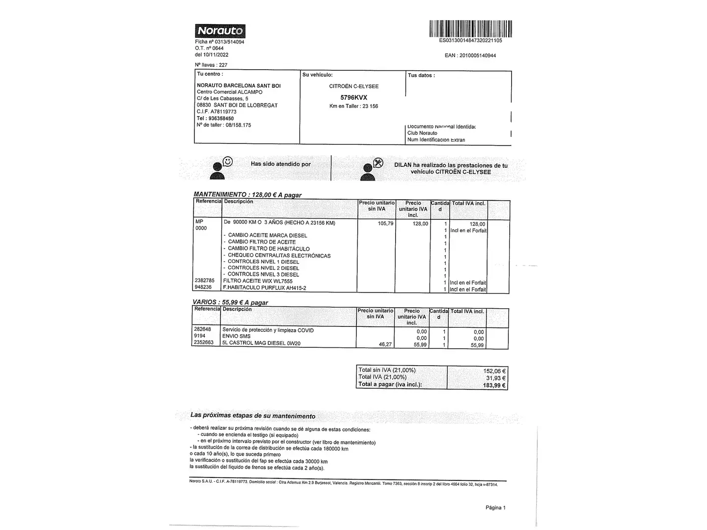 Foto Citroën C-Elysée Citroen C-Elysee BlueHDi 100 Shine (102 CV)