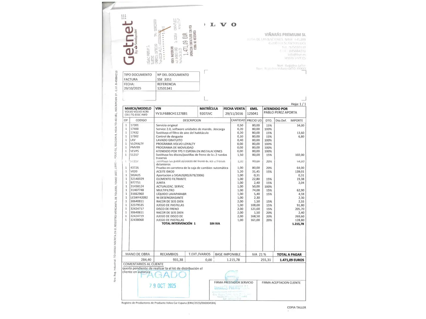 Foto Volvo XC90 Volvo XC90 D5 Inscription AWD Auto (235 CV) 7 Plazas