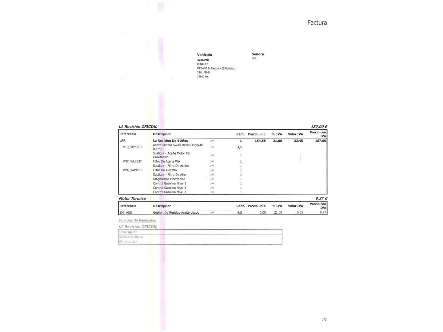Foto Renault Mégane Renault Megane Intens E-Tech Híbrido (160 CV)