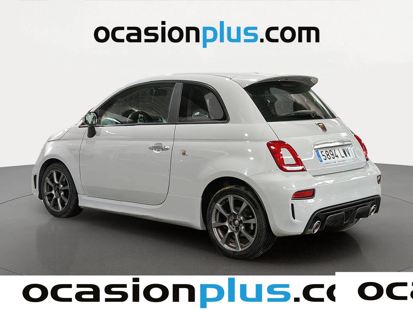 Foto trasera Abarth 500 Abarth 500 1.4 16v T-Jet 595 (145 CV) izquierda
