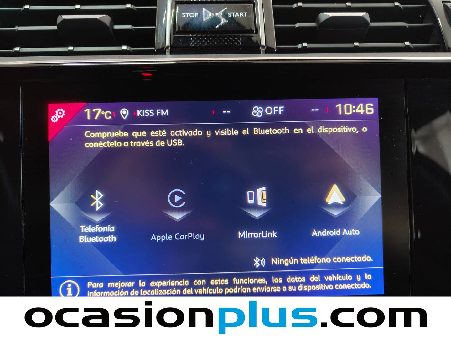 Extras y acabados del DS DS 7 Crossback DS DS7 Crossback BlueHDi 130 Be Chic (130 CV)