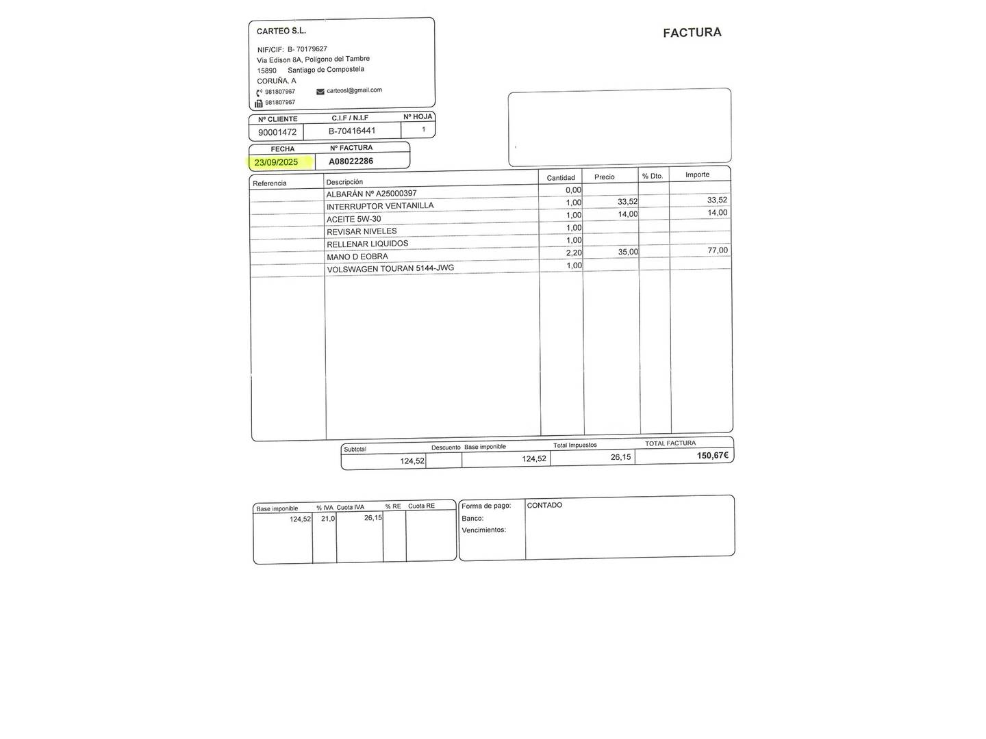 Foto Volkswagen Touran Volkswagen Touran Sport 2.0 TDI BMT  (150 CV) DSG