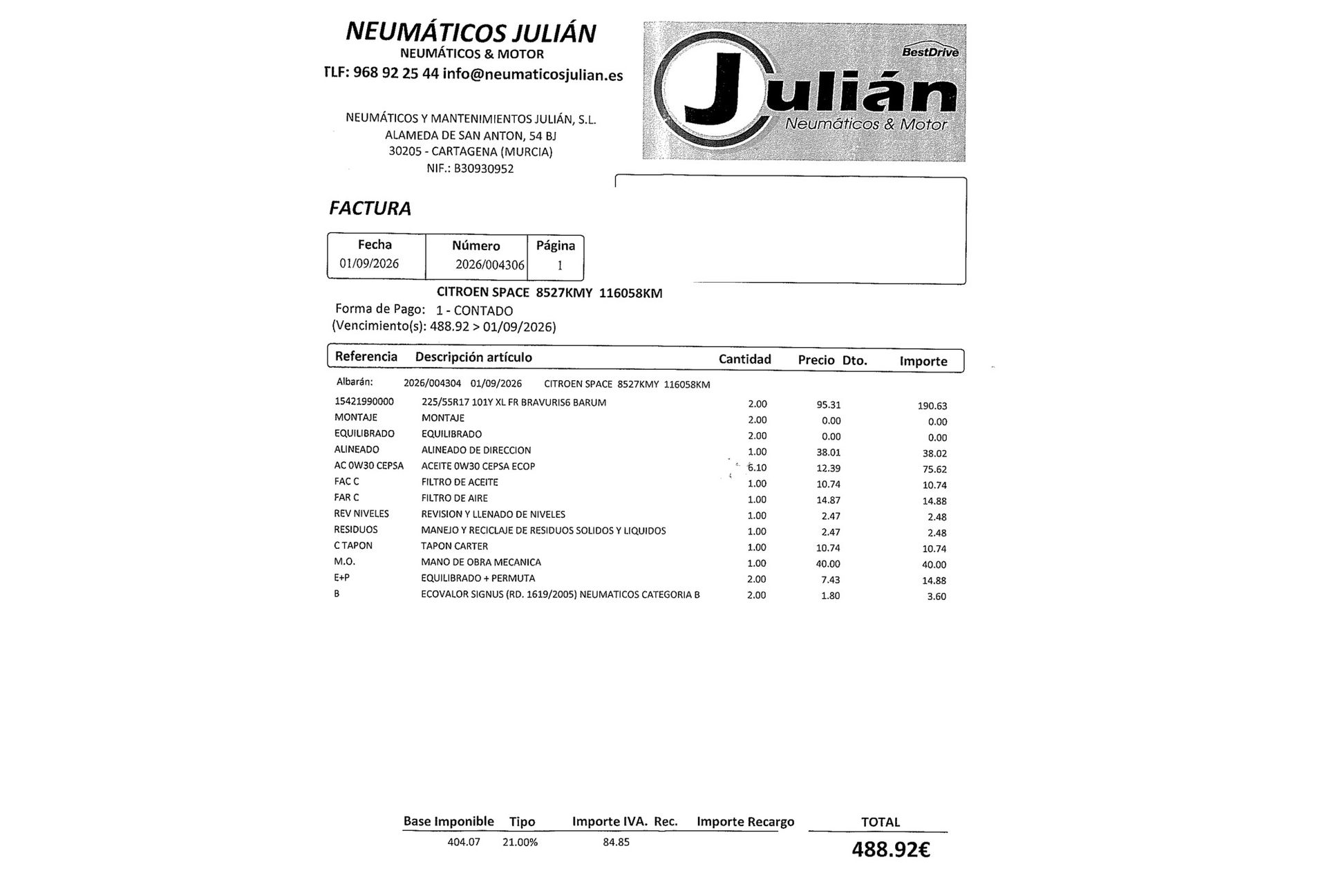 Citroën SpaceTourer BlueHDi 150 Talla M Business 8 plazas - foto 23