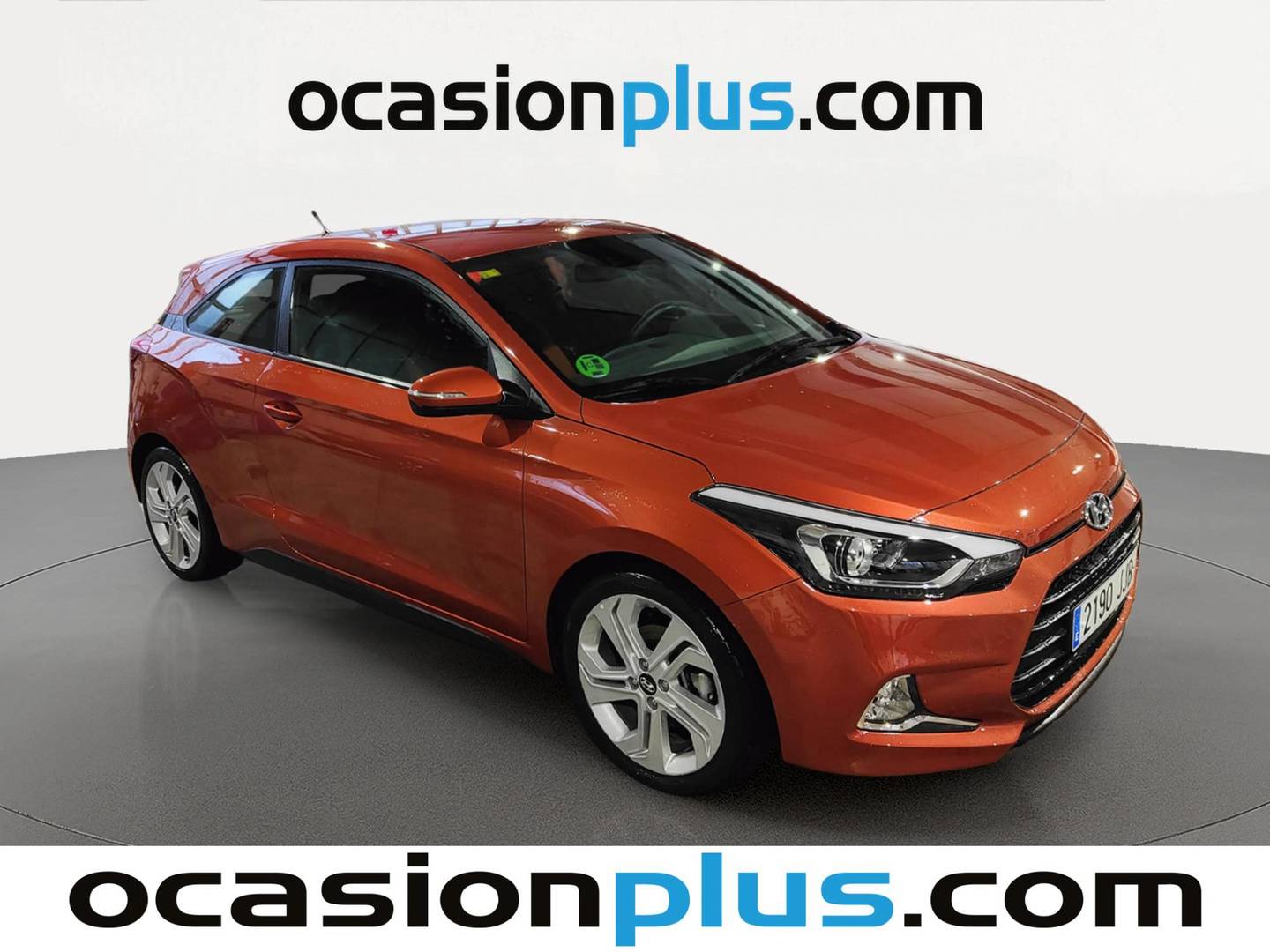 Foto delantera Hyundai i20 Hyundai i20 1.4 CRDI Tecno Orange (90 CV) derecha