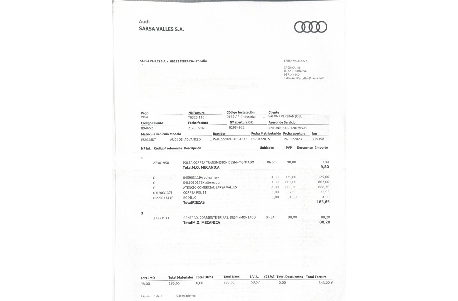 Audi Q5 Advanced edition 2.0 TDI - foto 21