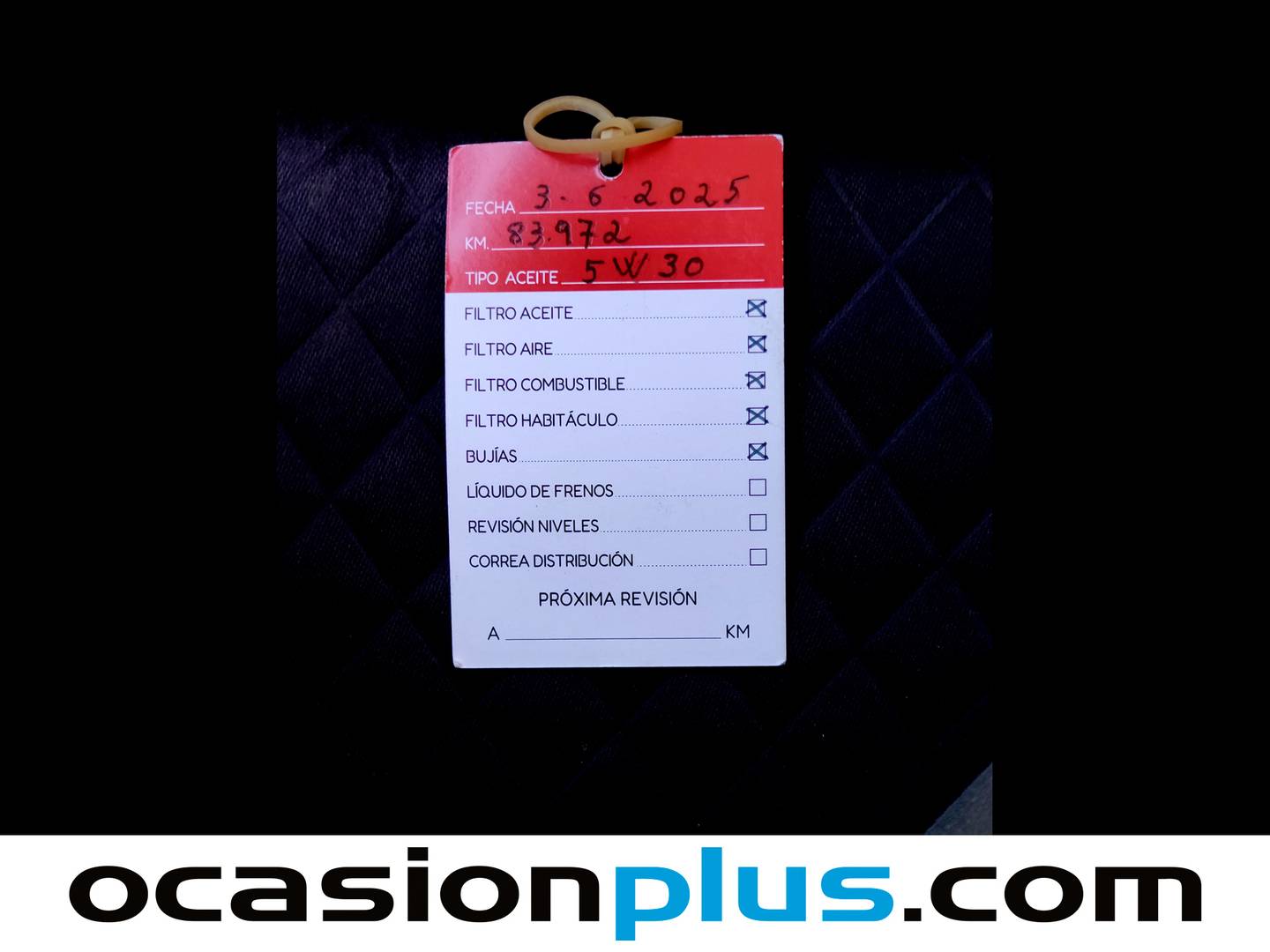 Foto del mantenimiento del Skoda Spaceback Skoda Spaceback 1.0 TSI Like (95 CV)