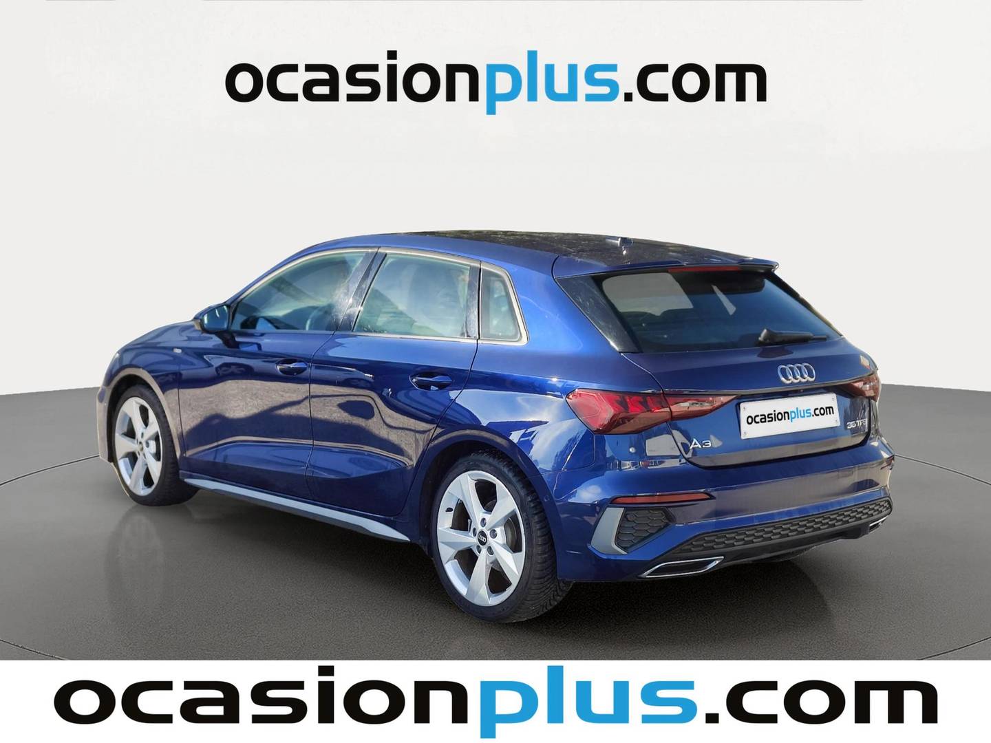 Foto trasera Audi A3 Audi A3 Sportback S line 35 TFSI (150 CV) S tronic izquierda