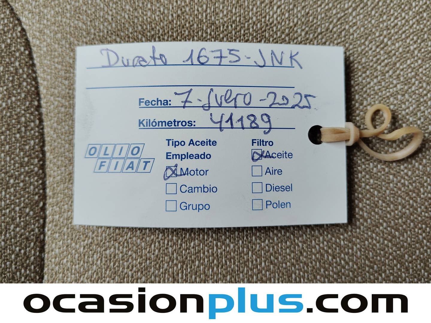 Foto del mantenimiento del Capron Roadcar Capron Roadcar 540 (130CV) 4 Plazas