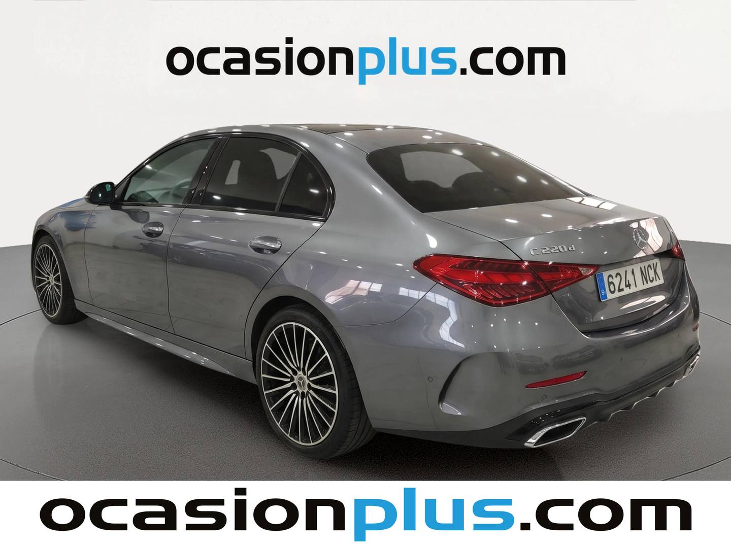 Foto trasera Mercedes Clase C Mercedes Clase C 220 d (197 CV) Pack AMG izquierda