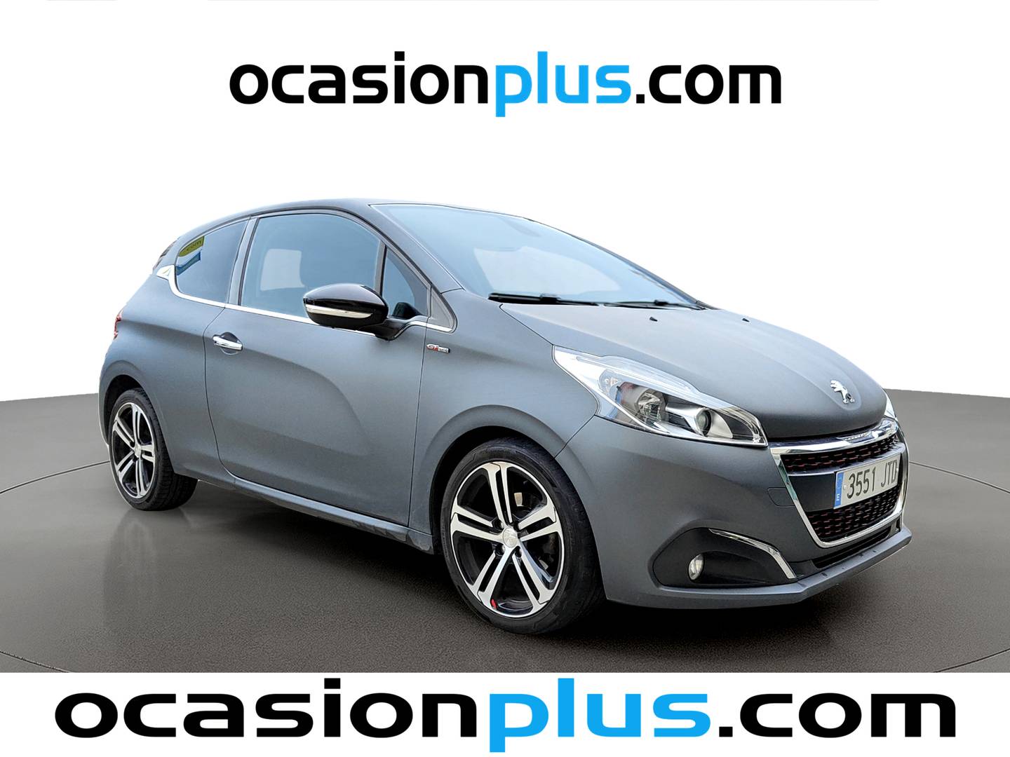 Foto delantera Peugeot 208 Peugeot 208 1.6L BlueHDi S&S GT-Line (120 CV) derecha