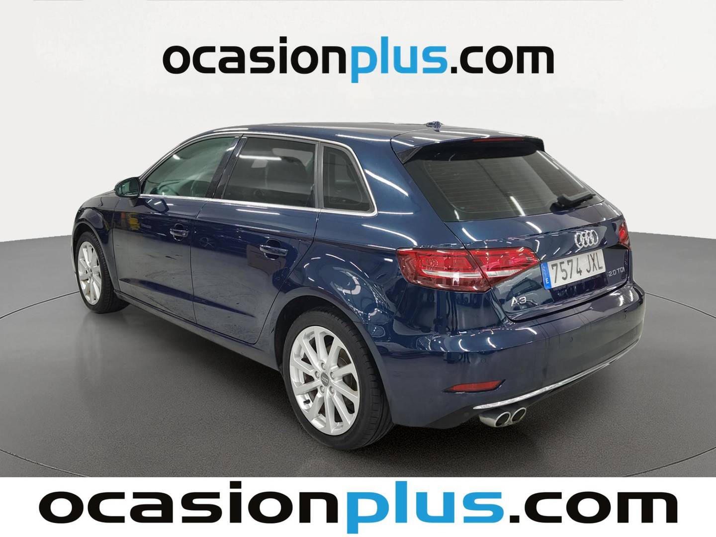 Foto trasera Audi A3 Audi A3 Sportback design edition 2.0 TDI (150 CV) S tronic izquierda