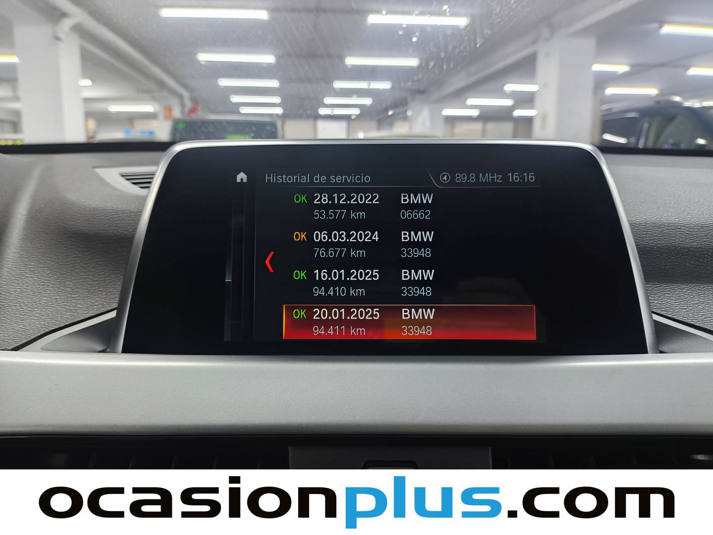 Foto del mantenimiento del BMW X1 BMW X1 sDrive18d 110 kW (150 CV)