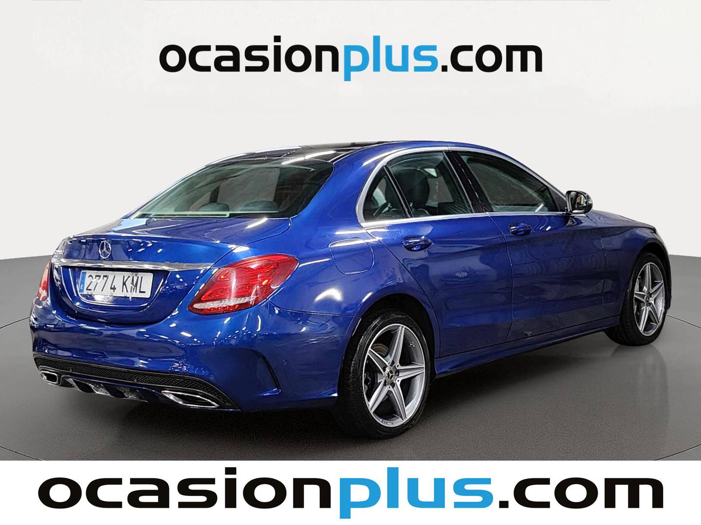 Foto trasera Mercedes Clase C Mercedes Clase C 220 d (170 CV) Pack AMG derecha