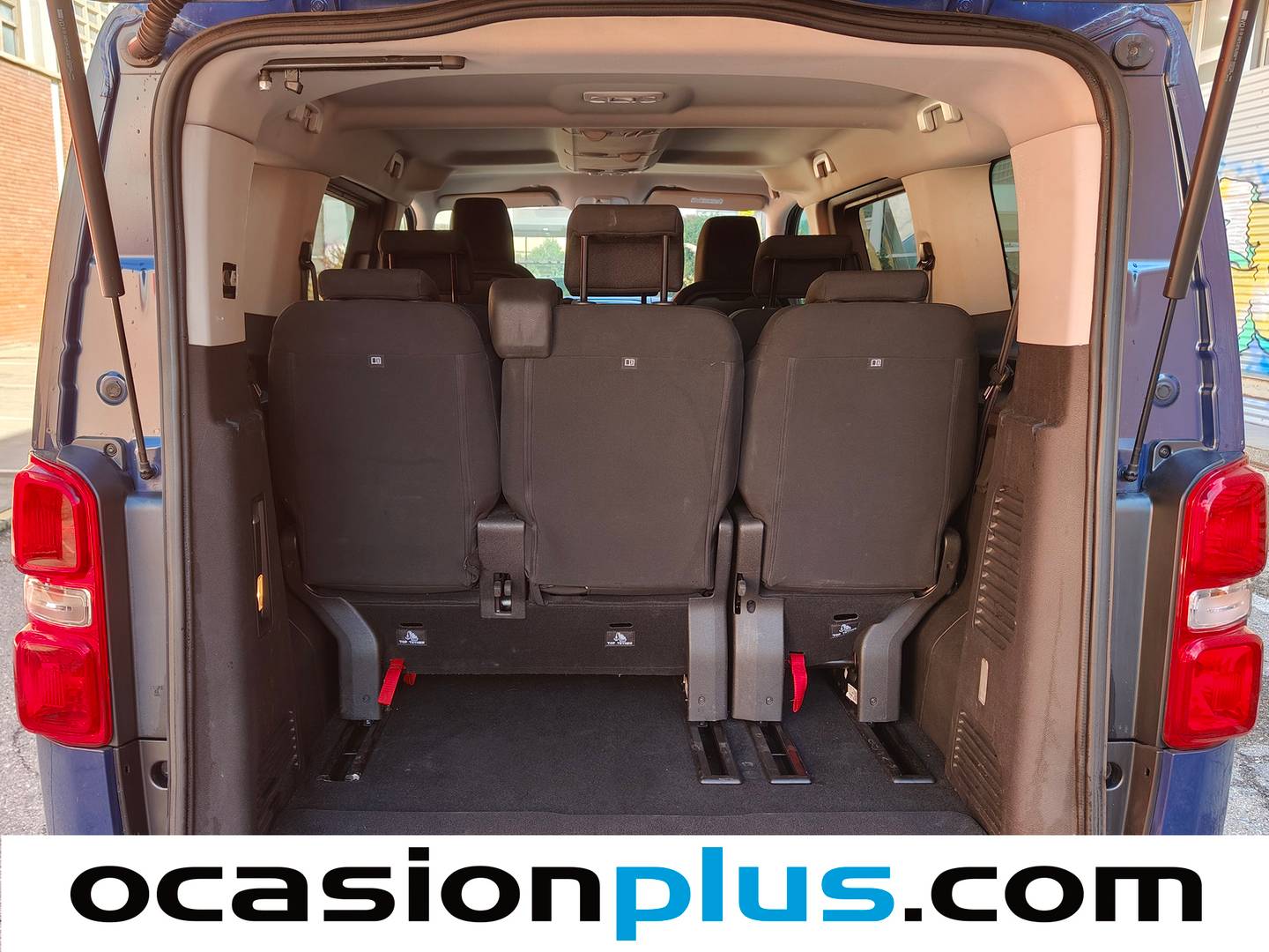 Fotos maletero Citroën Spacetourer Citroën Spacetourer BlueHDi 115 S&S Talla M Feel (115 CV) 8 Plazas