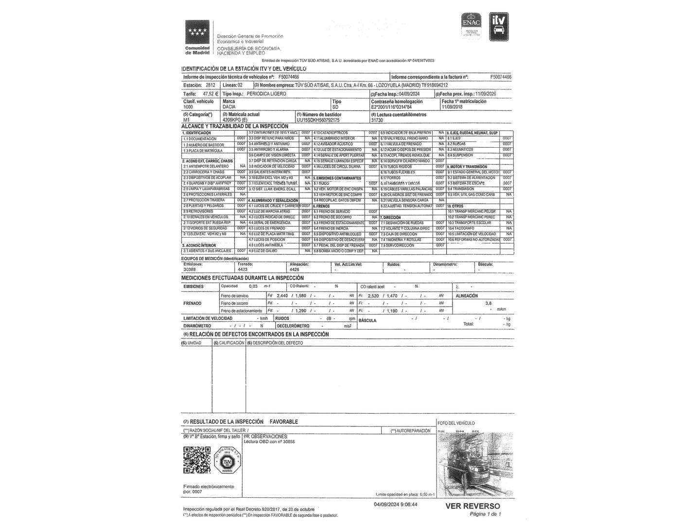 Foto Dacia Sandero Dacia Sandero Ambiance dCi (75 CV)