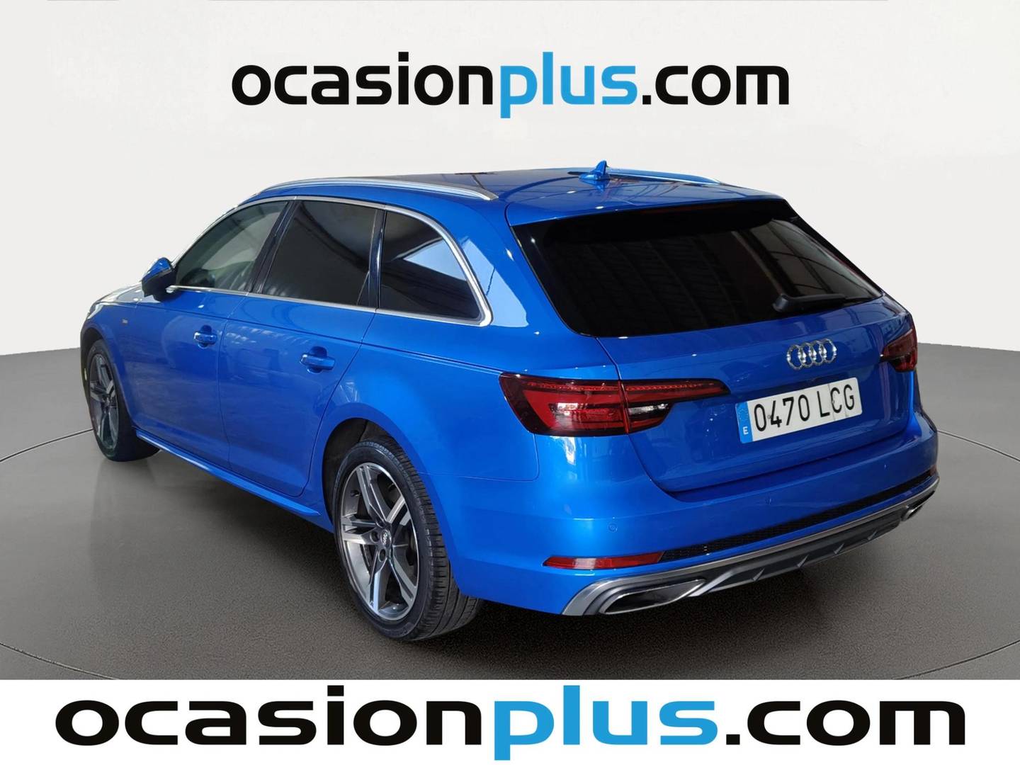 Foto trasera Audi A4 Audi A4 Avant 40 g-tron S-Tronic (170 CV) Pack S-Line izquierda