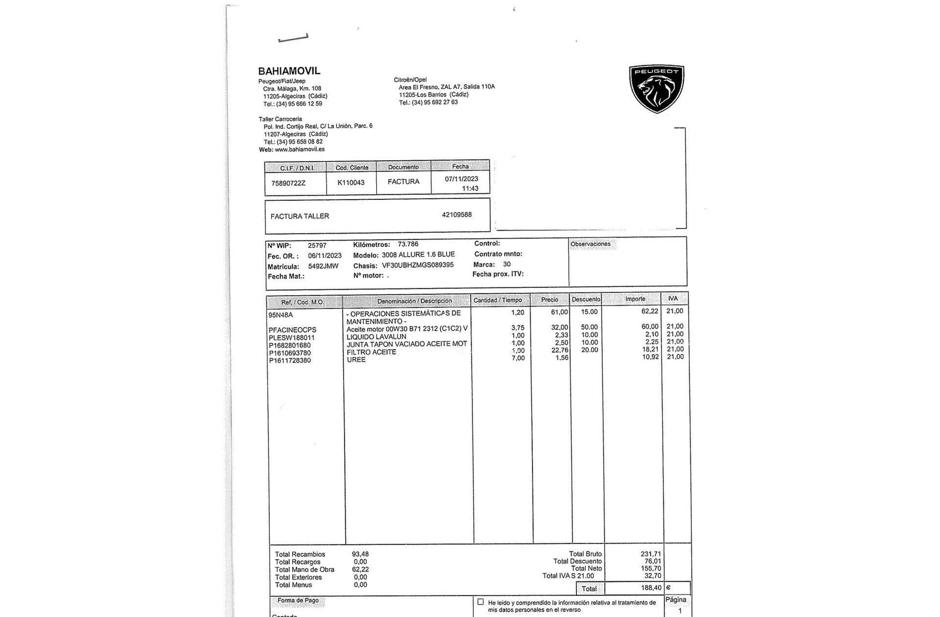 Peugeot 3008 1.6 BlueHDi FAP Allure - foto 21