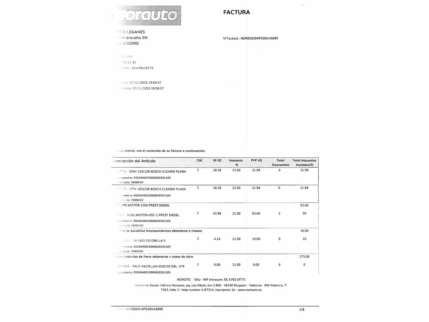 Foto del mantenimiento del Opel Mokka X Opel Mokka X 1.6 CDTi S&S Excellence 4X2 (136 CV)