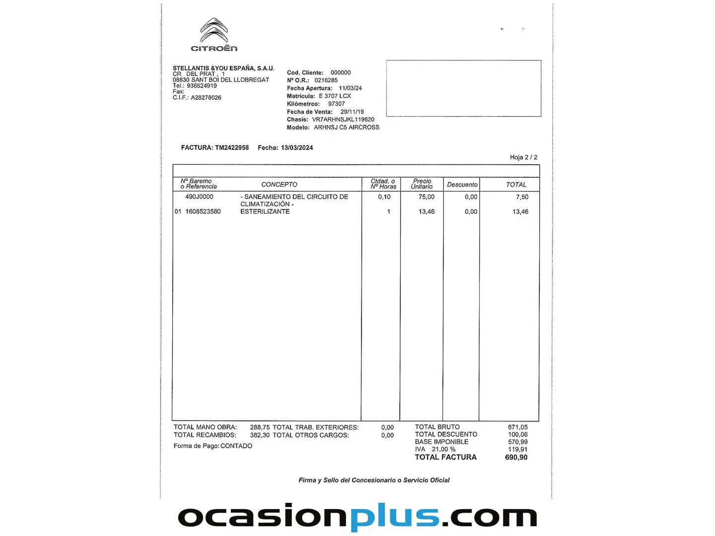 Foto Citroën C5 Aircross Citroen C5 Aircross PureTech 130 S&S Feel (131 CV)