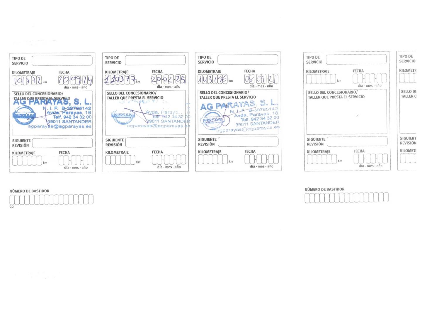 Foto del mantenimiento del Nissan X-TRAIL Nissan X-Trail dCi 150 N-Connecta 4X4-i (150 CV)