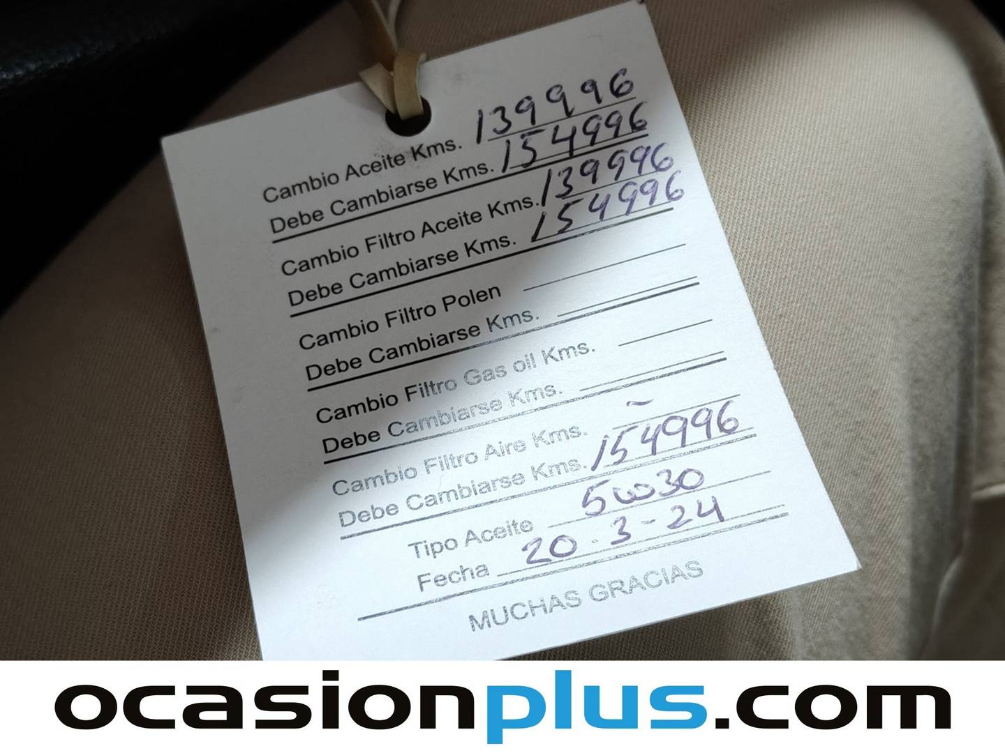 Foto del mantenimiento del Peugeot 508 Peugeot 508 SW BlueHDI 130 S&S Business Line EAT8 (130 CV)