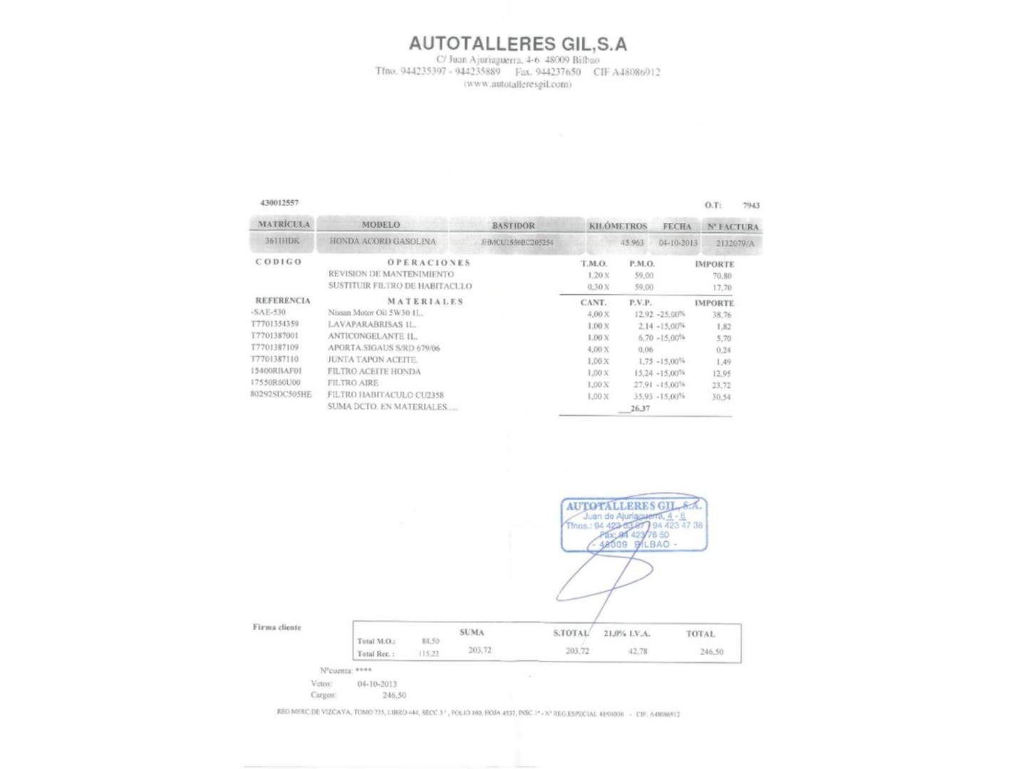 Foto Honda Accord Honda Accord 2.0 i-Vtec Elegance (156 CV)