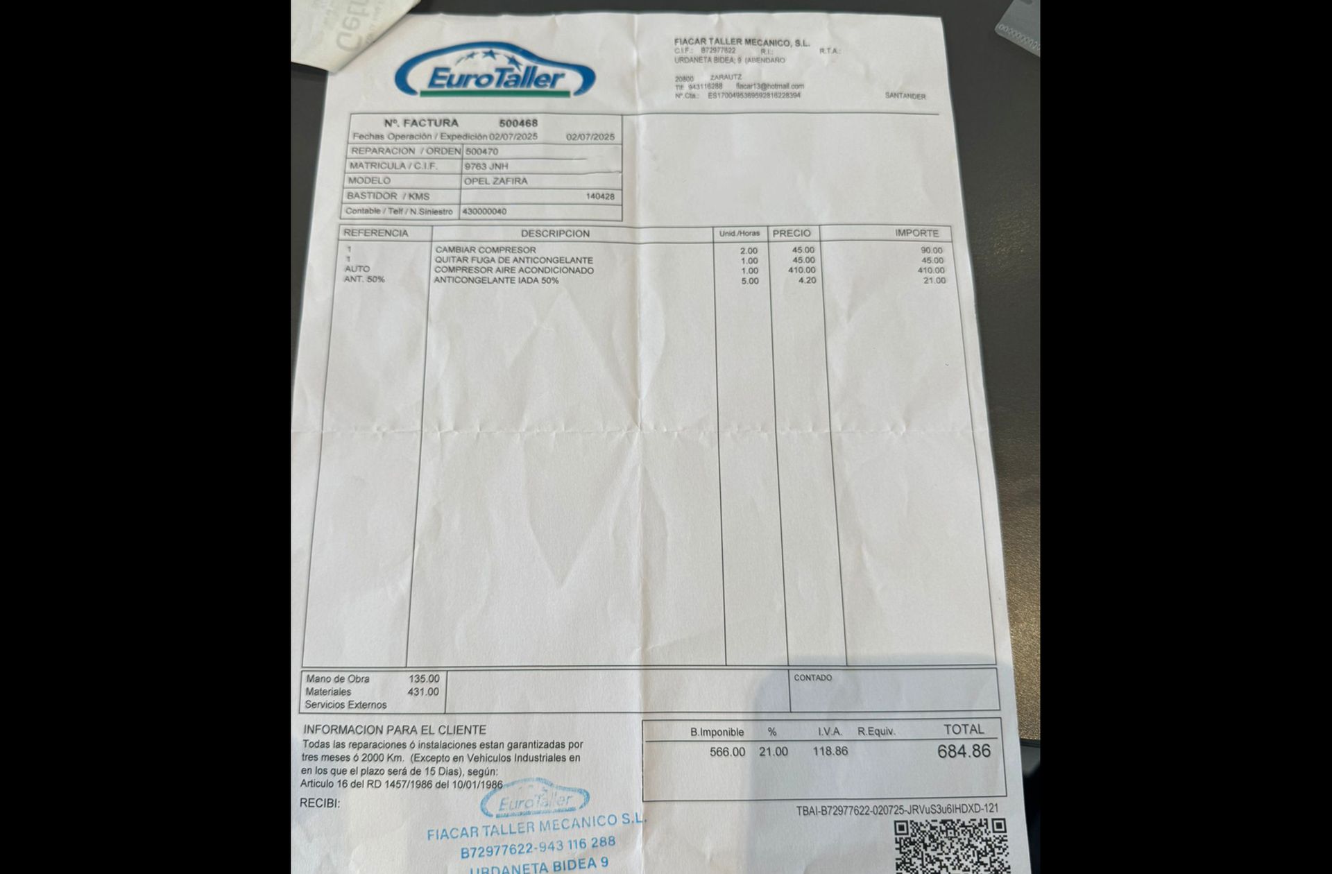Opel Zafira 1.4 Turbo Selective 7 plazas - foto 18